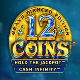 Slots logo of 12 Coins Grand Diamond Edition from Wazdan at Stake Casino