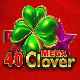 40 Mega Clover game by Amusnet Interactive – logo hosted on Stake Casino