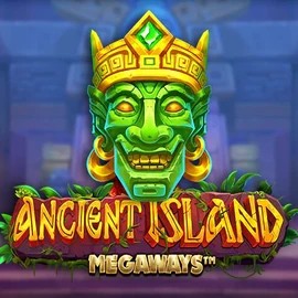 Ancient Island Megaways logo by Pragmatic Play at Stake Casino