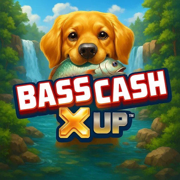 Enjoy Bass Cash X UP by Alchemy Gaming – logo hosted on stakekasino.eu.com