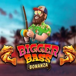 Bigger Bass Bonanza by Pragmatic Play, showcased at stakekasino.eu.com – game logo