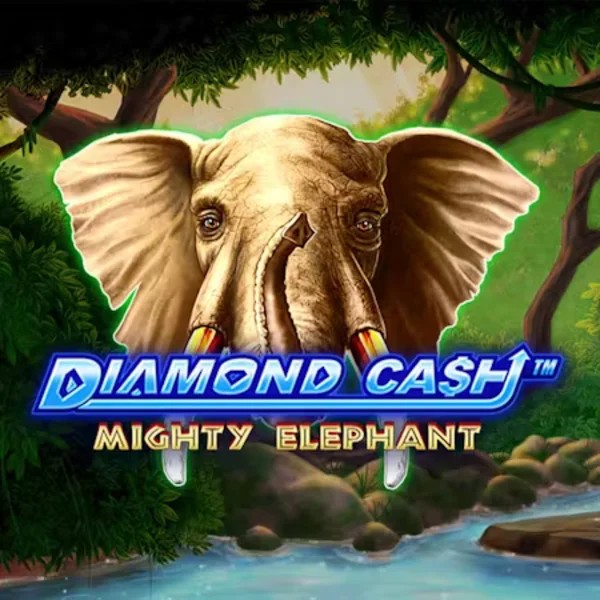 Diamond Cash Mighty Elephant casino game by Greentube – featured logo at Stake Casino
