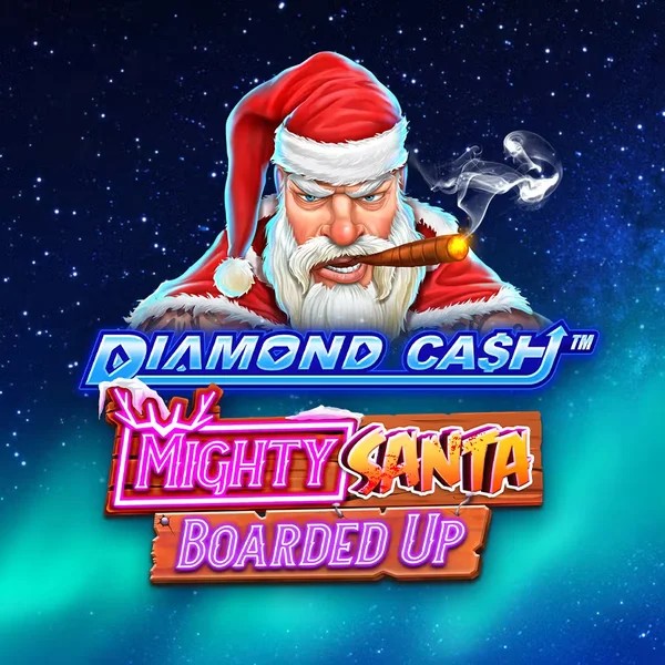 Diamond Cash Mighty Santa Boarded Up online slot from Greentube – play at stakekasino.eu.com