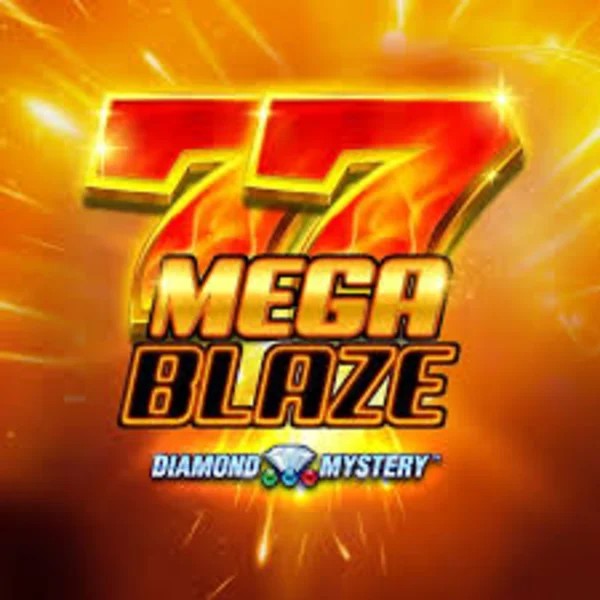 Diamond Mystery Mega Blaze slot visual from Greentube available on stakekasino.eu.com