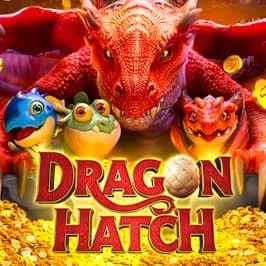 Dragon Hatch logo – Slots by PG Soft at Stake Casino