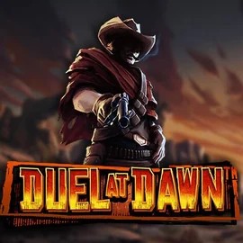 Official Slots logo: Duel At Dawn by Hacksaw Gaming at Stake Casino