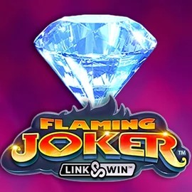 Flaming Joker Link and Win online game logo by Barstruck on stakekasino.eu.com