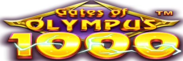 Gates of Olympus 1000 online game logo by Pragmatic Play on stakekasino.eu.com