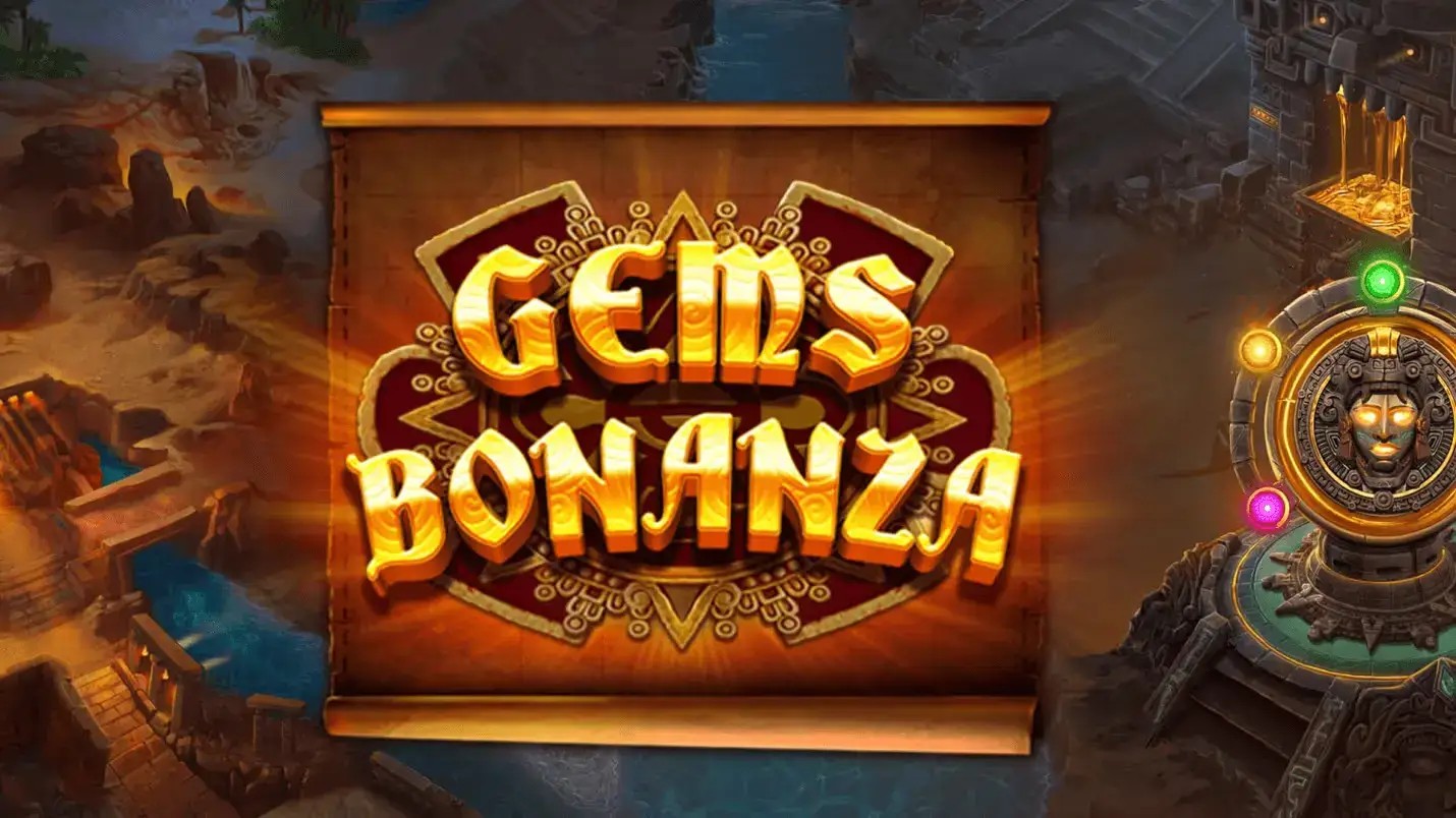 Gems Bonanza logo by Pragmatic Play Stake Casino