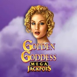 Golden Goddess Megajackpots logo – Jackpots by IGT at Stake Casino