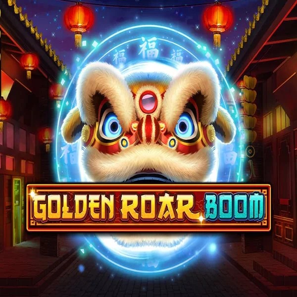 Slots logo of Golden Roar BOOM from Greentube at Stake Casino