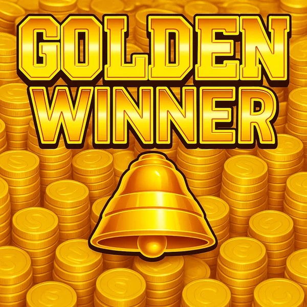 Golden Winner by Inspired Gaming, showcased at stakekasino.eu.com – game logo
