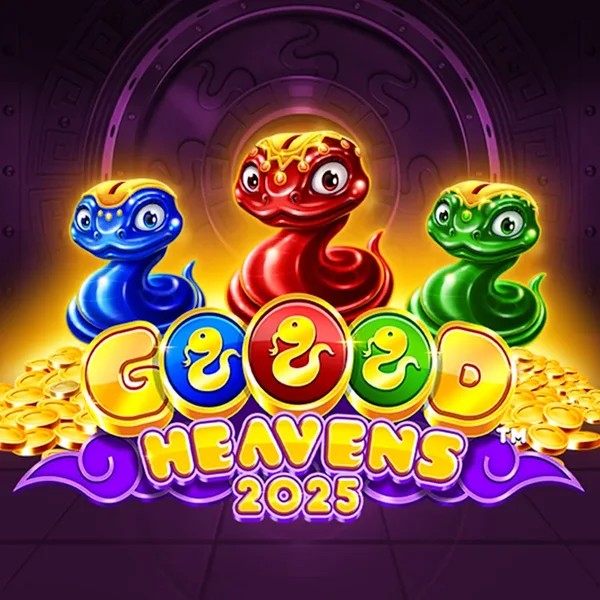 Goood Heavens online game logo by Rarestone Gaming on stakekasino.eu.com