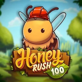 Honey Rush 100 slot logo by  at Stake Casino