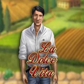 La Dolce Vita online game logo by Gamomat on stakekasino.eu.com