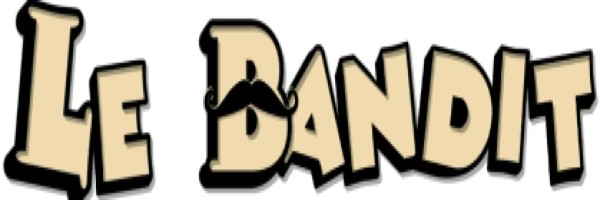 Le Bandit online game logo by Hacksaw Gaming on stakekasino.eu.com