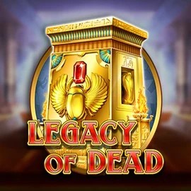 Legacy of Dead logo – Slots by Play'n GO at Stake Casino