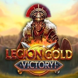 Slots logo of Legion Gold Victory! from Play'n GO at Stake Casino