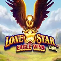Lone Star Link Eagle Wins logo by Novomatic at Stake Casino