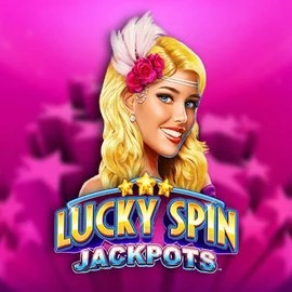 Lucky Spin Jackpots by Novomatic, showcased at stakekasino.eu.com – game logo