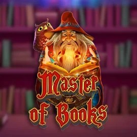 Master of Books game by Swintt – logo hosted on Stake Casino