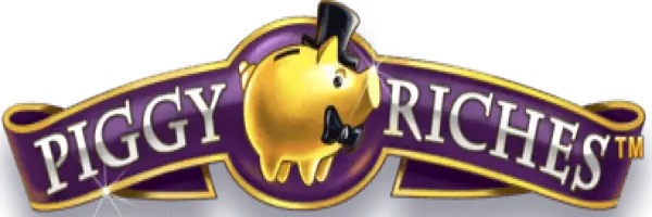 Piggy Riches by NetEnt, showcased at stakekasino.eu.com – game logo