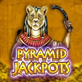 Pyramid Jackpots game by King Show Games – logo hosted on Stake Casino