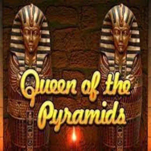 Queen of the Pyramids slot visual from Playtech available on stakekasino.eu.com