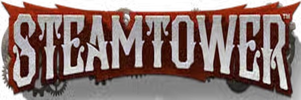 Steam Tower Slot by NetEnt, showcased at stakekasino.eu.com – game logo