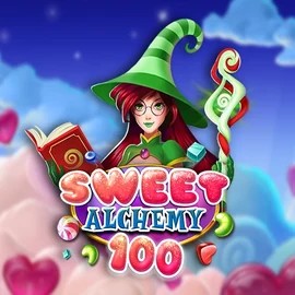 Slots logo of Sweet Alchemy 100 from Play'n GO at Stake Casino