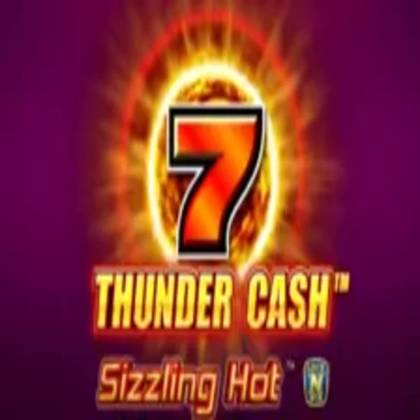 Slots logo of Thunder Cash Sizzling Hot from Novomatic at Stake Casino