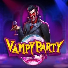Vampy Party game by Pragmatic Play – logo hosted on Stake Casino